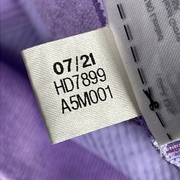 Adidas x IVY PARK Knit Seamless Sport Leggings Athletic Training Purple Lavender - Picture 14 of 14